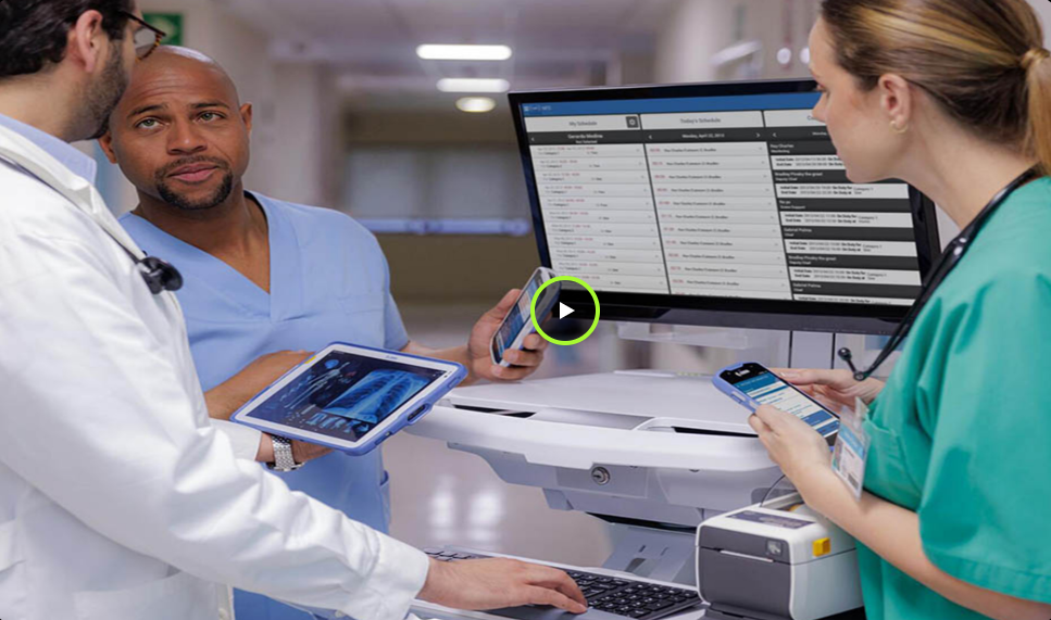 Mobile handheld computers in healthcare